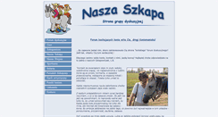 Desktop Screenshot of naszaszkapa.pl