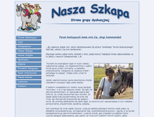 Tablet Screenshot of naszaszkapa.pl